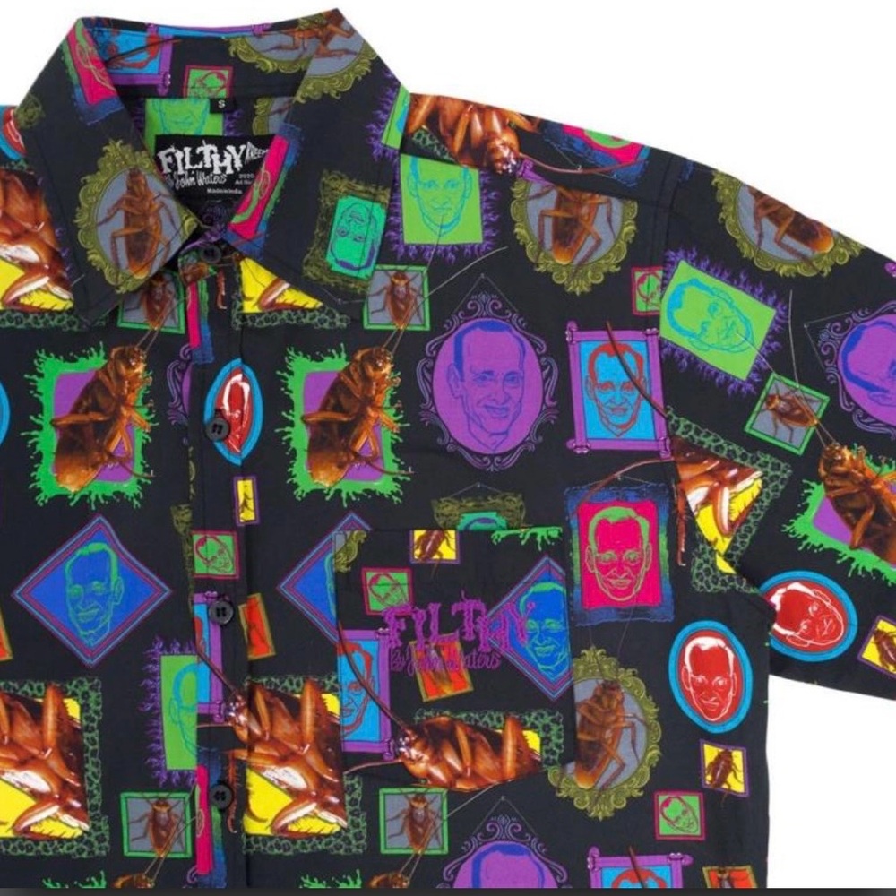 FILTHY Men's Multicolor Graphic Shirt
